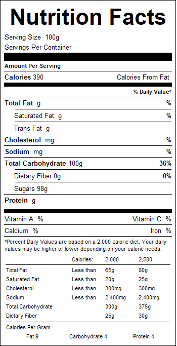 nutrition