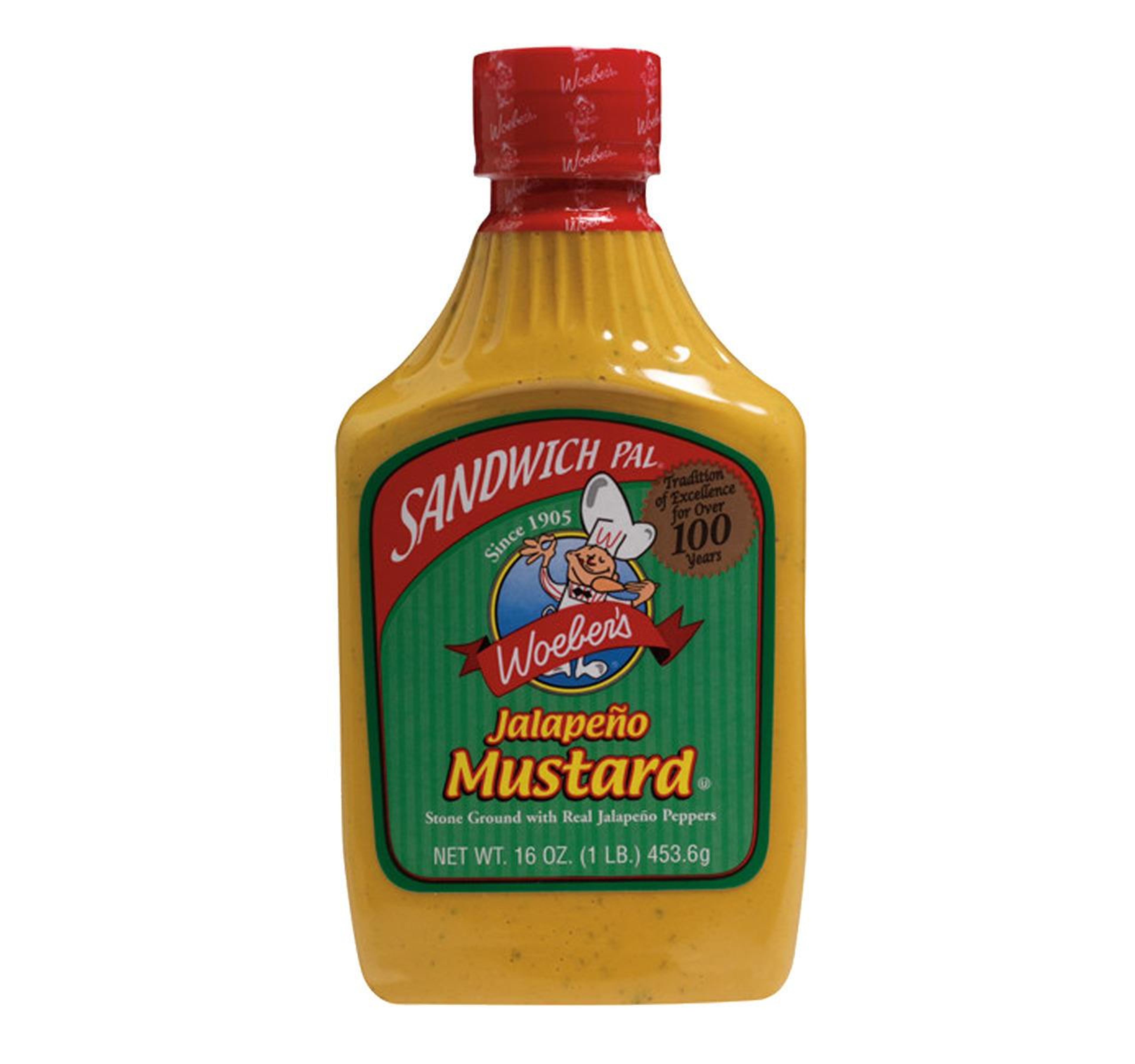 Jalapeño Mustard Sandwich Pal 6/16oz