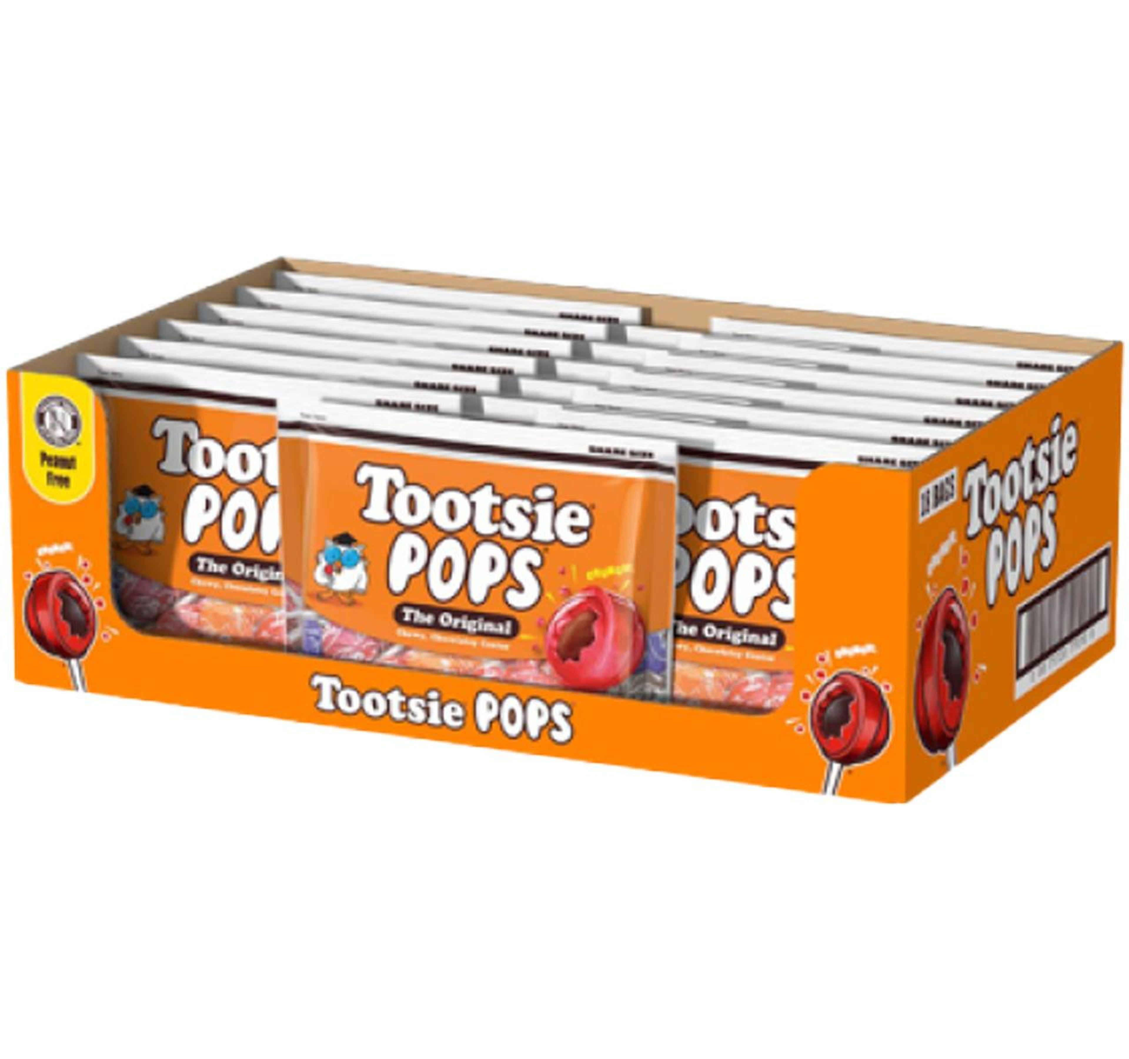 Tootsie Pops Stand-up Pouch 18/10.125oz