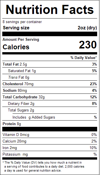 nutrition