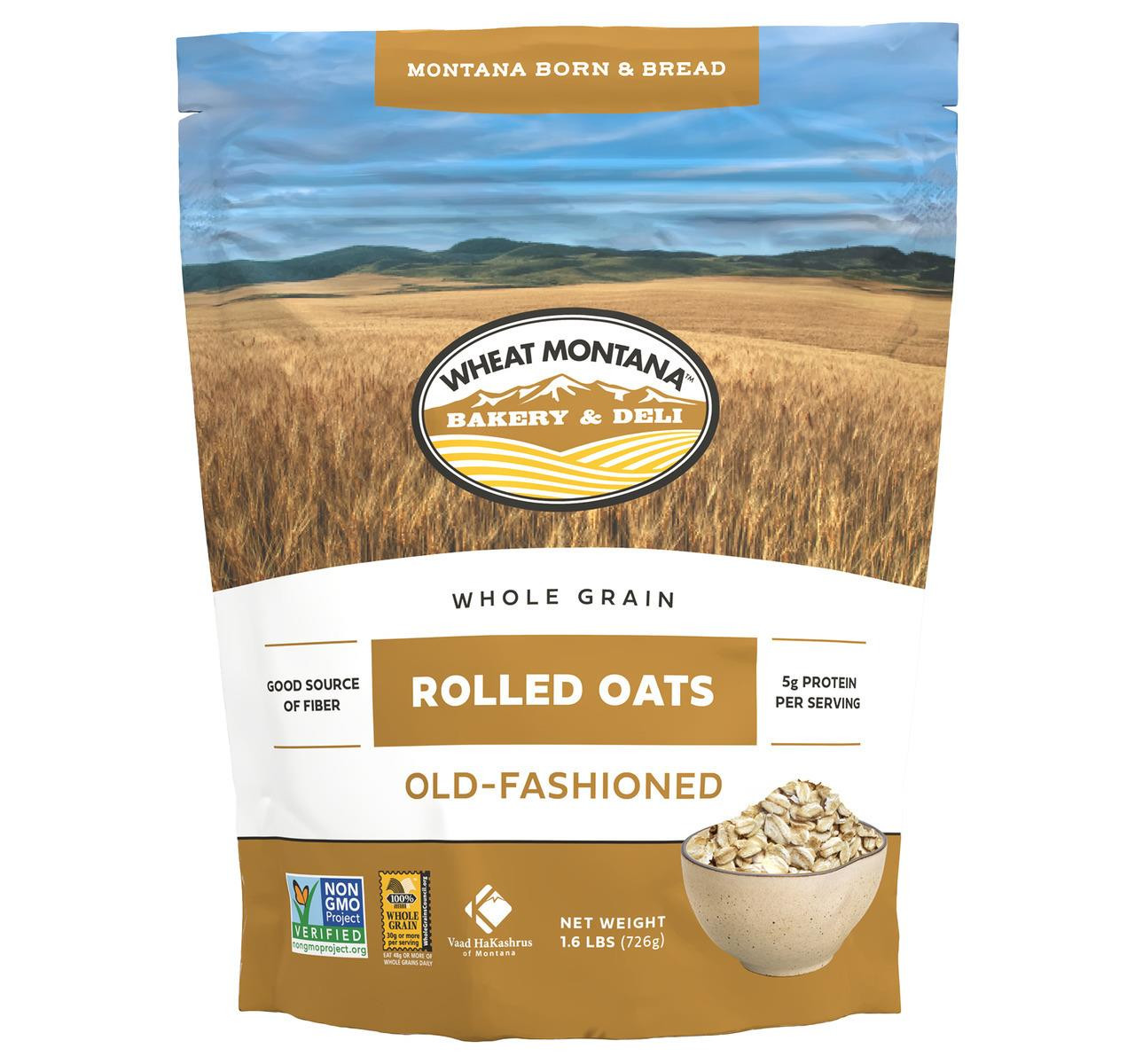 Thick Cut Rolled Oat Cereal 8/1.6lb