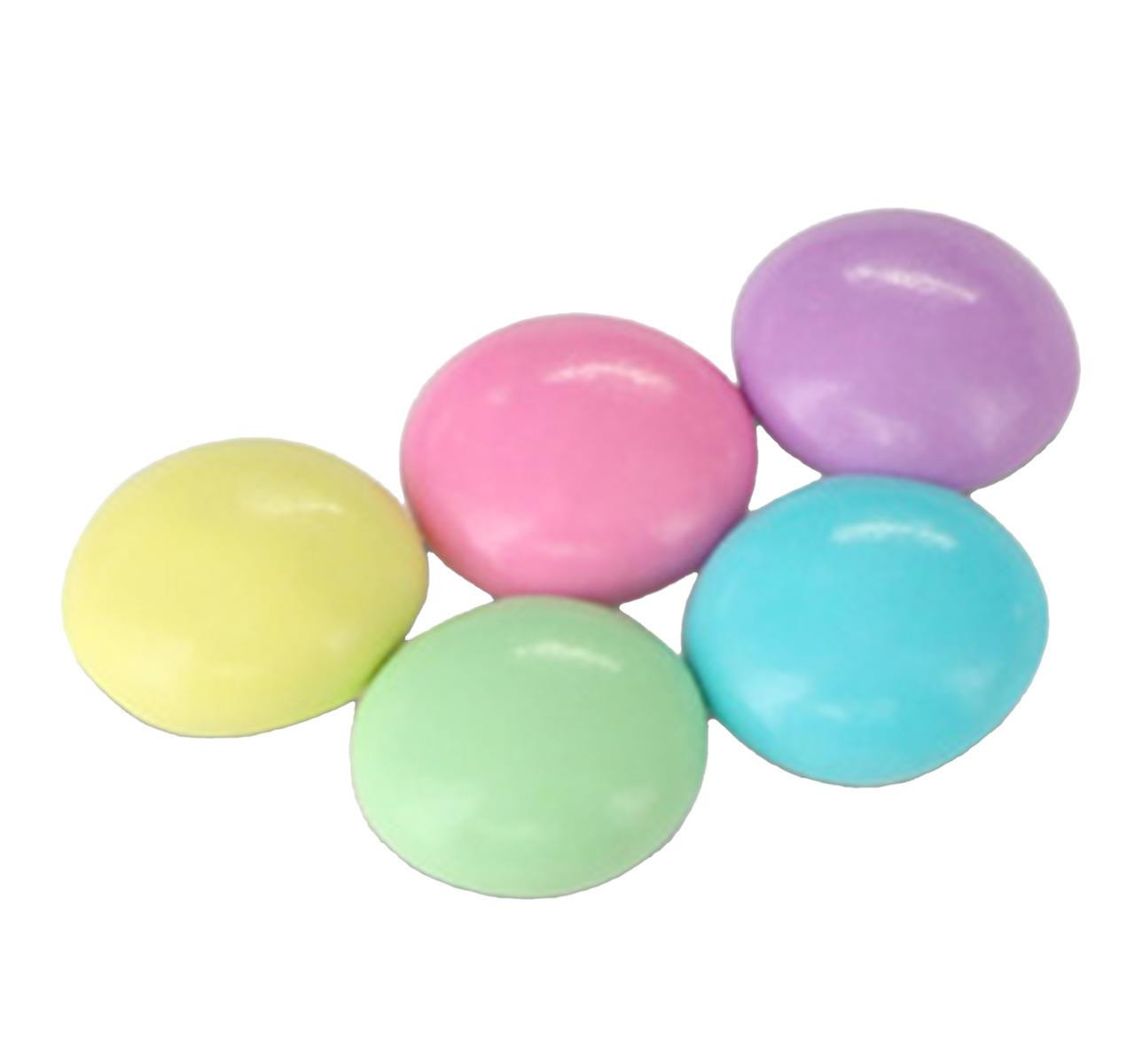 Bright Pastel Milk Chocolate Gems 30lb