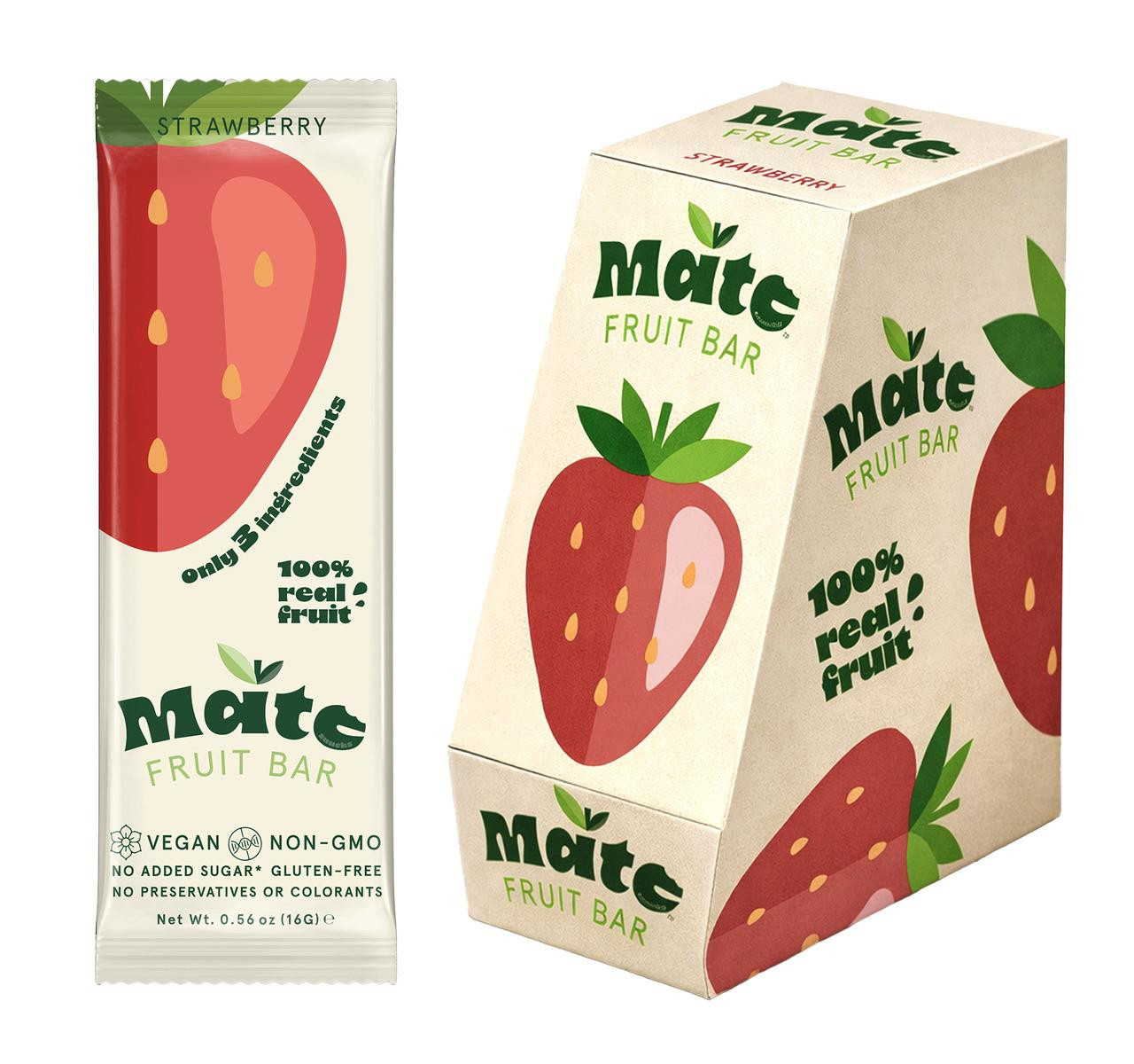Strawberry Fruit Bar 15/.56oz
