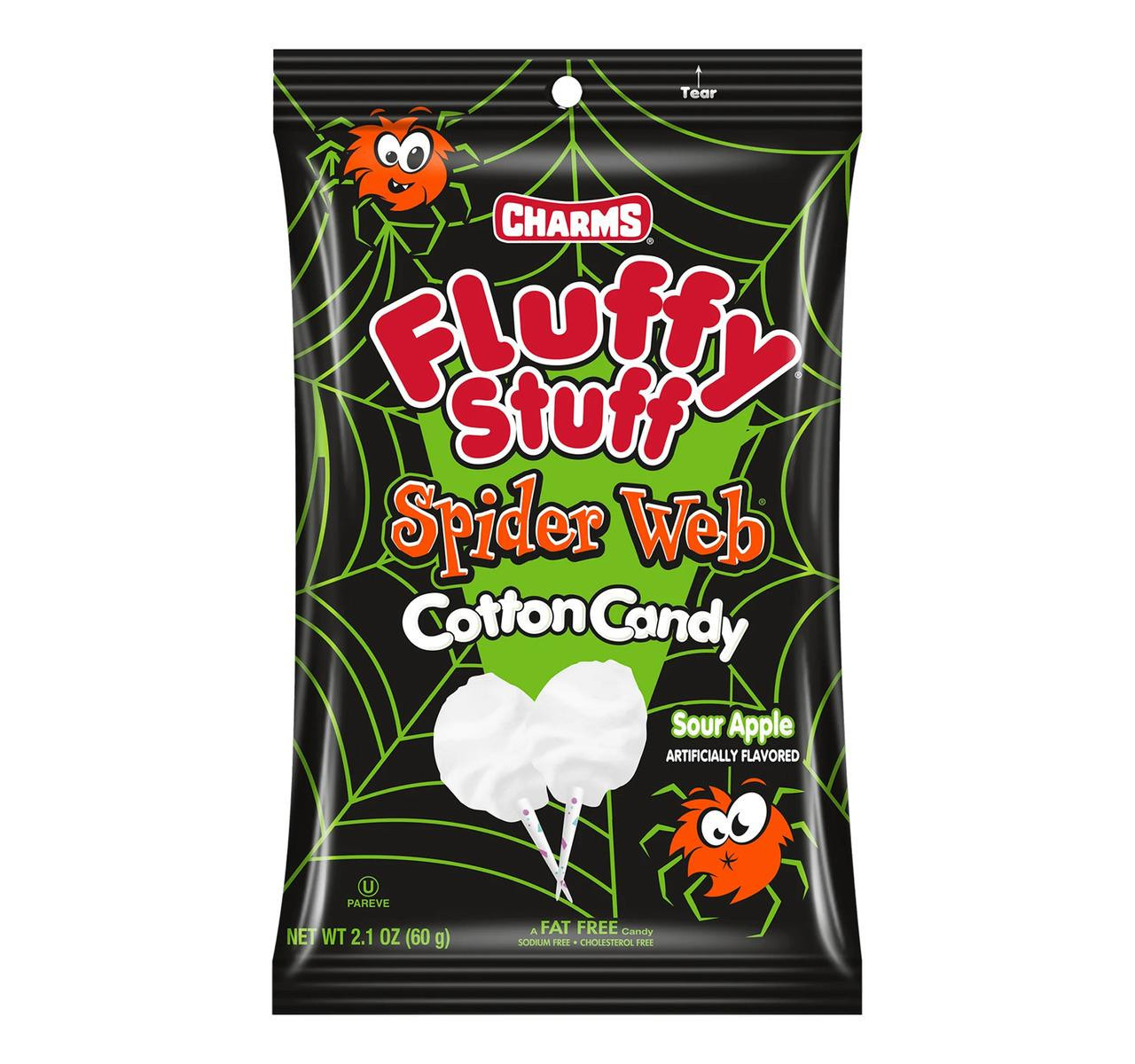 Fluffy Stuff Spider Web Cotton Candy 24/2.1oz