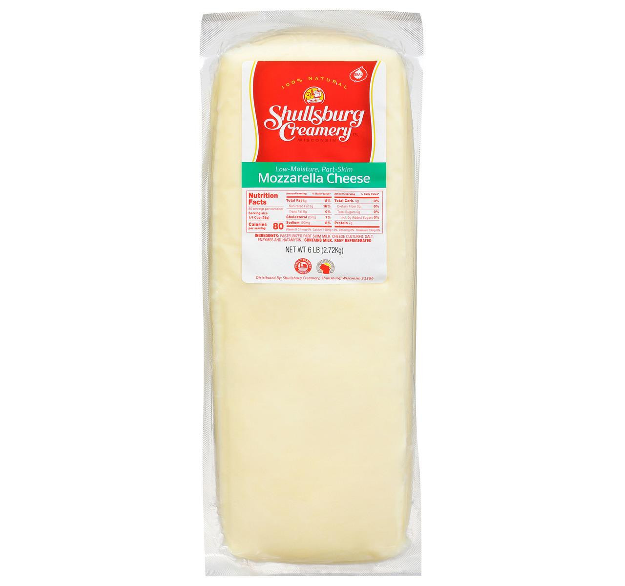 Mozzarella 2/6lb