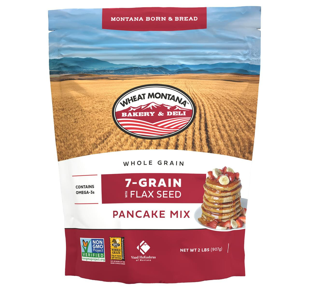 7-Grain with Flax Seed Pancake Mix 8/2lb