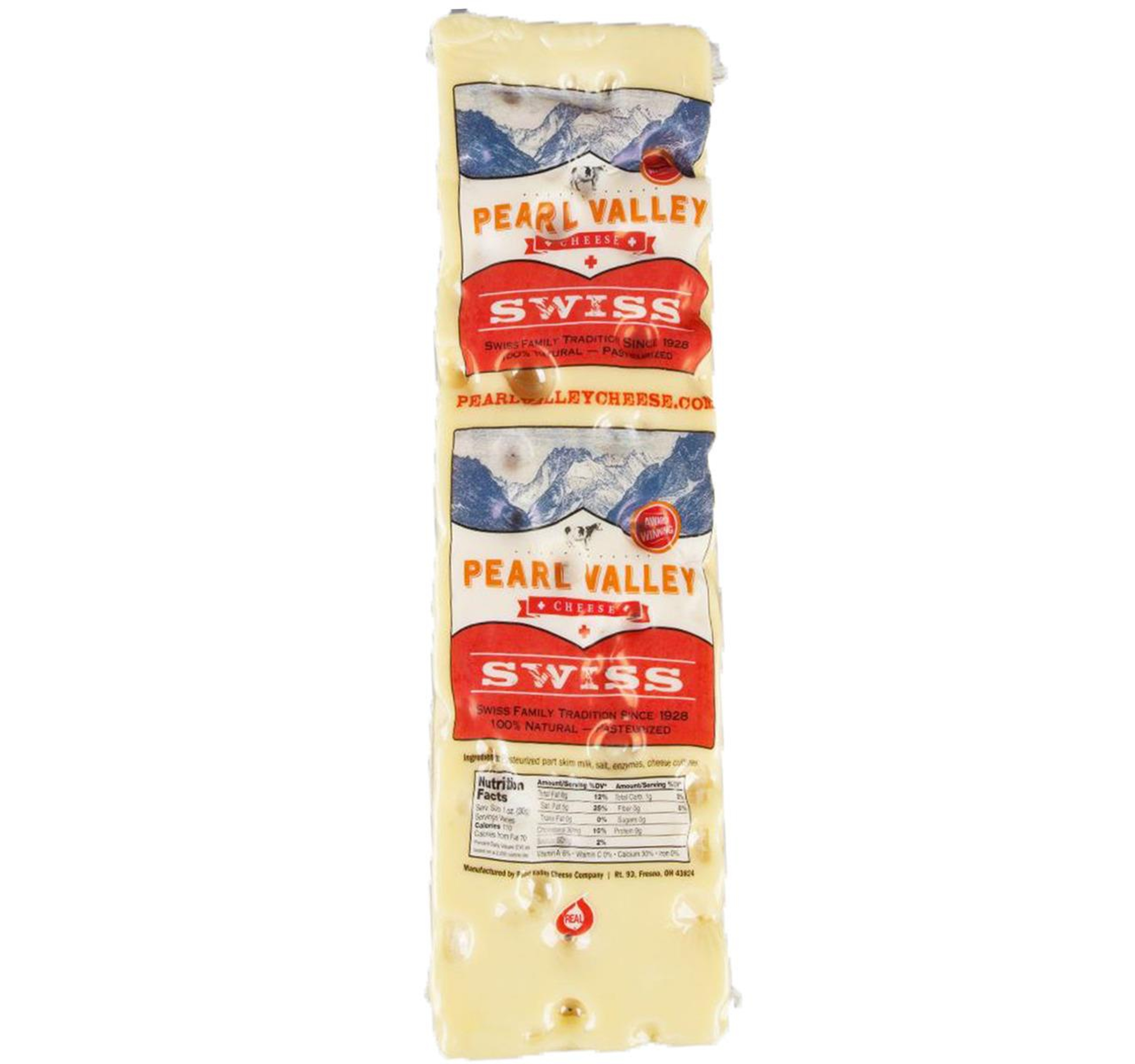 Smoked Swiss Cheese 2/8lb