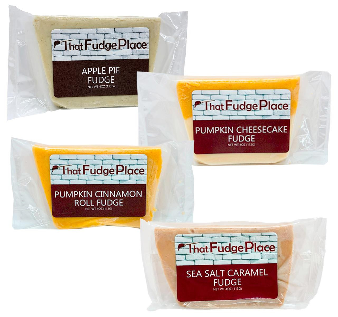 Fall Fudge Variety Pack 16/4oz