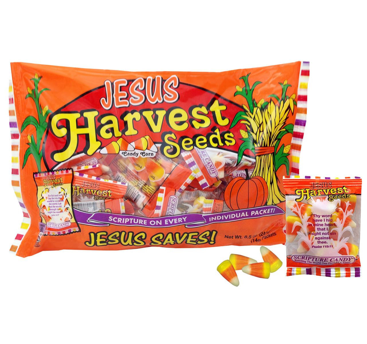 Jesus Harvest Seeds Candy Corn 12/8.5oz