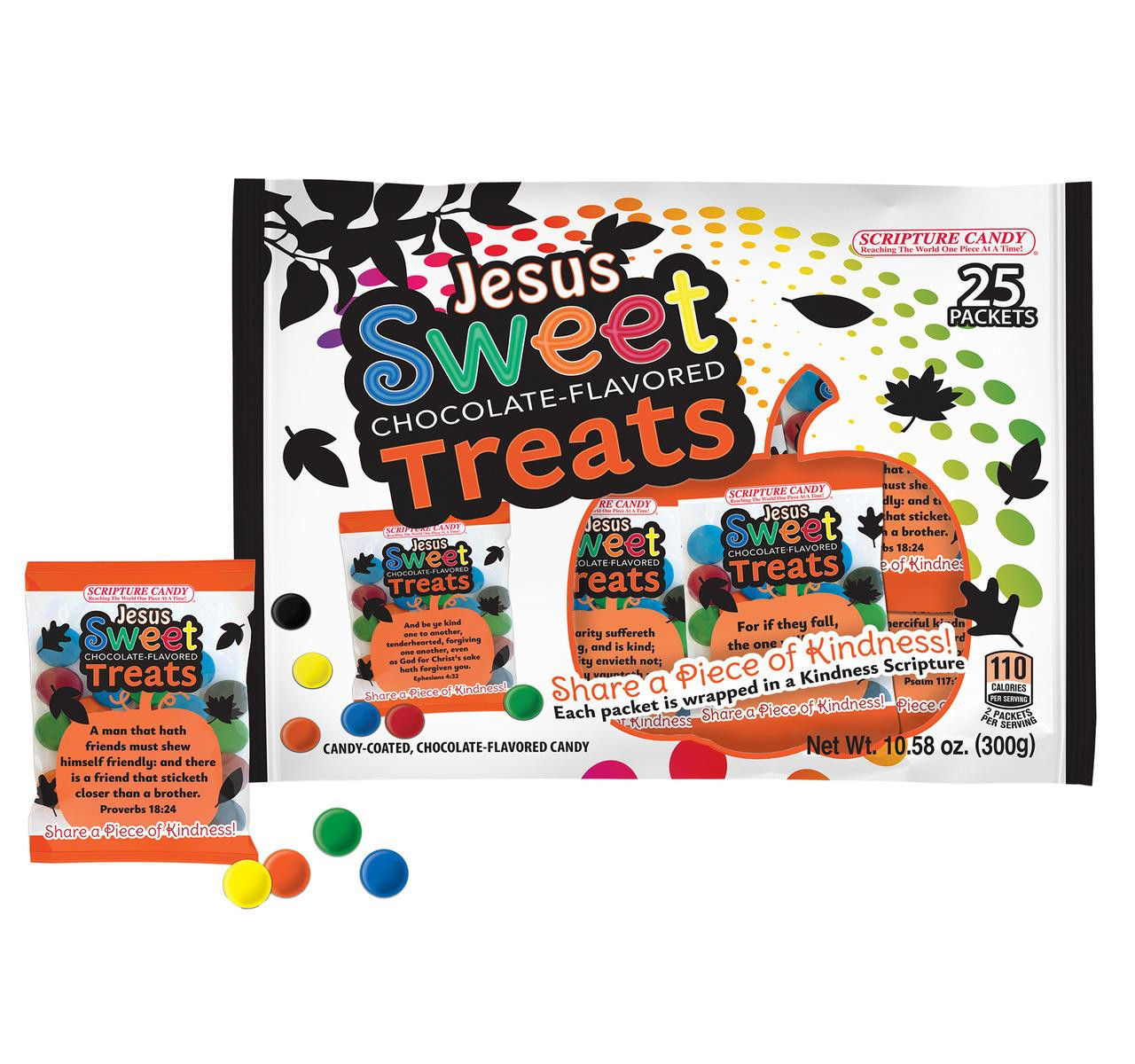 Jesus Chocolate Flavored Sweet Treats 8/10.58oz