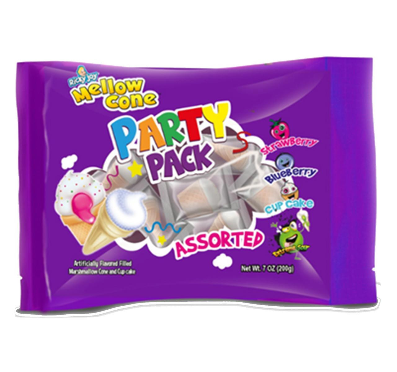 Mellow Cone Assorted Party Pack 12/7.05oz