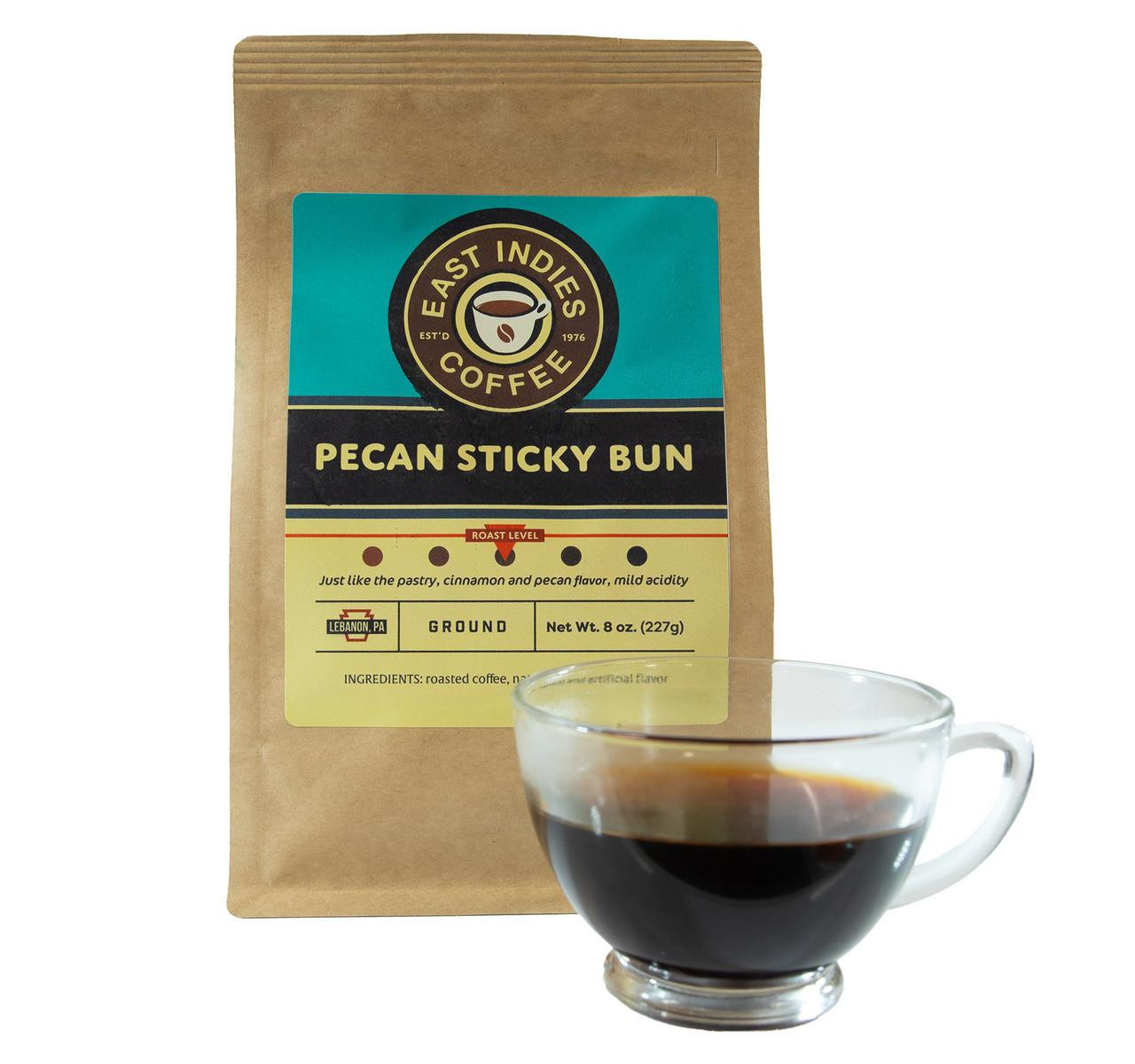 Pecan Sticky Bun Ground Coffee 6/8oz