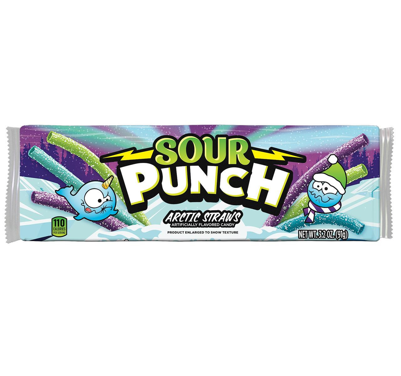 Sour Punch Arctic Straws 12/3.2oz
