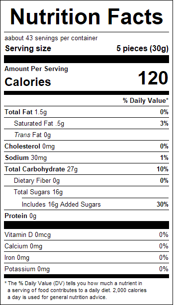 nutrition