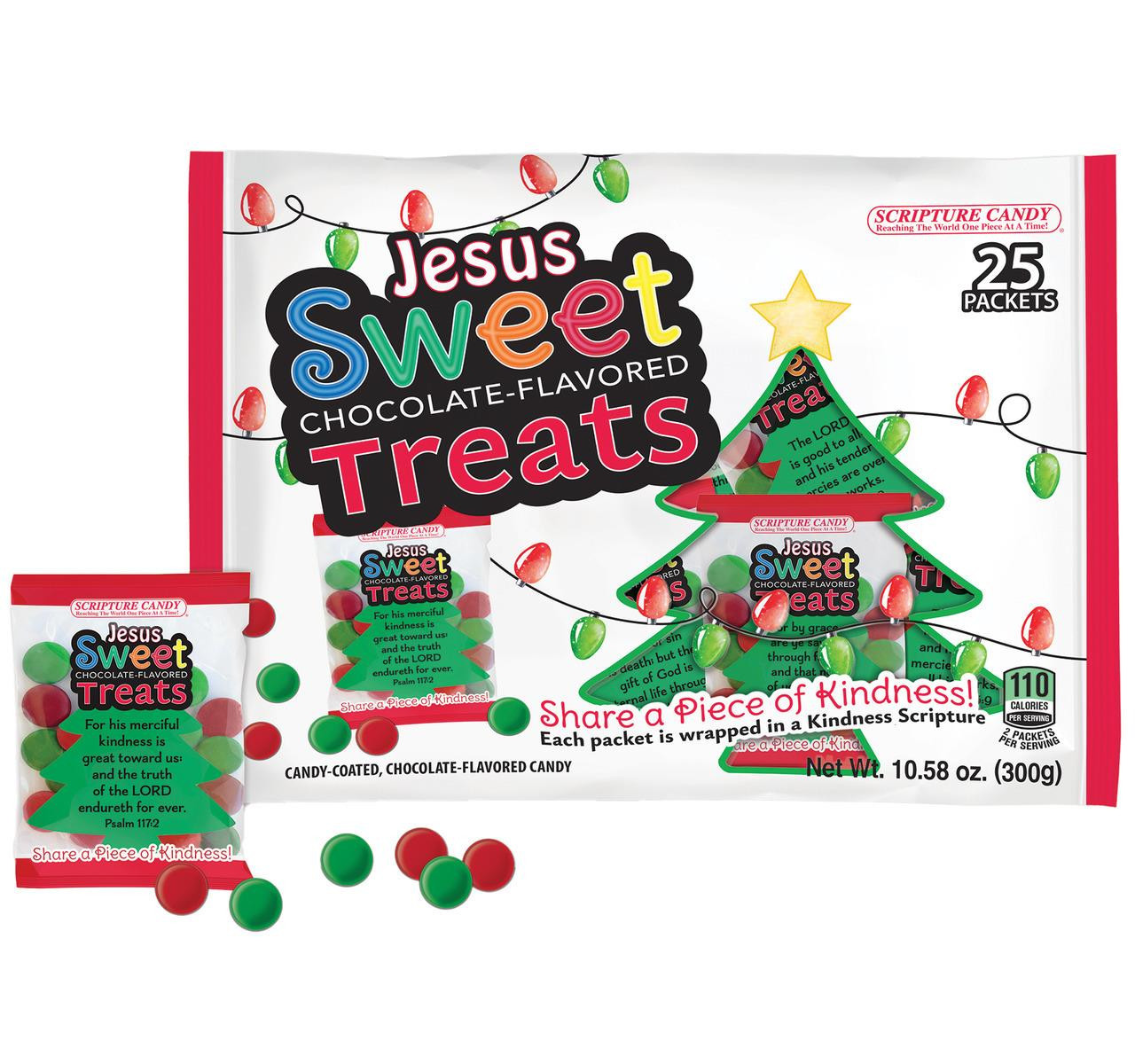 Chocolate Flavored Jesus Sweet Treats 8/10.58oz