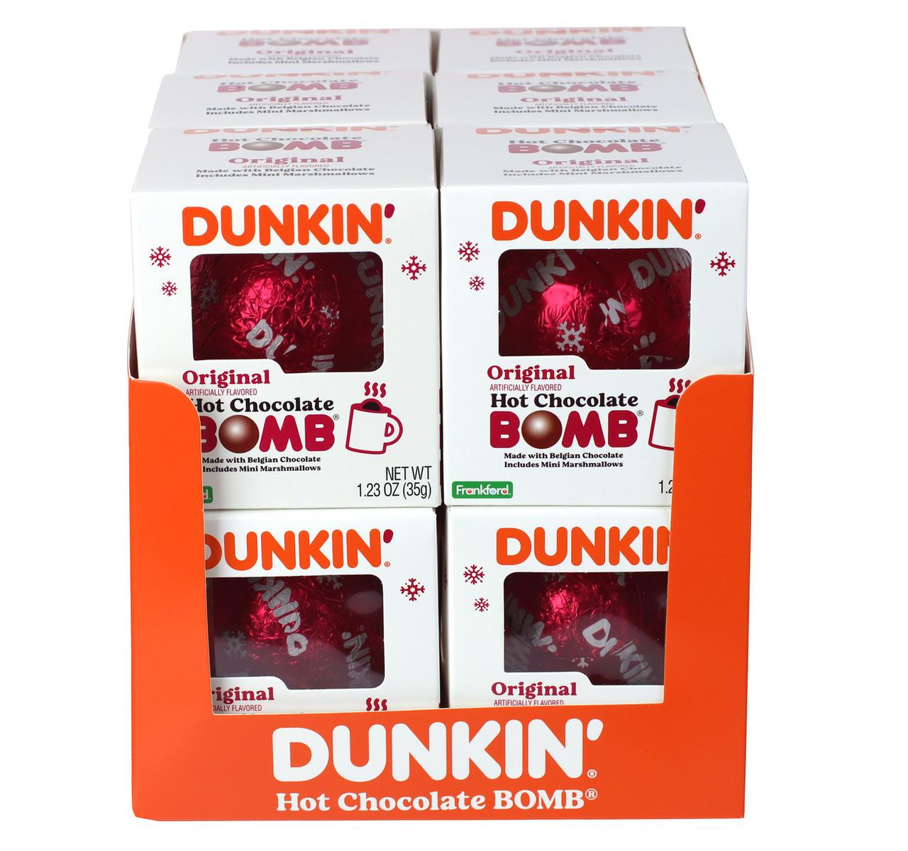 Dunkin' Hot Chocolate Bomb 12/1.23oz