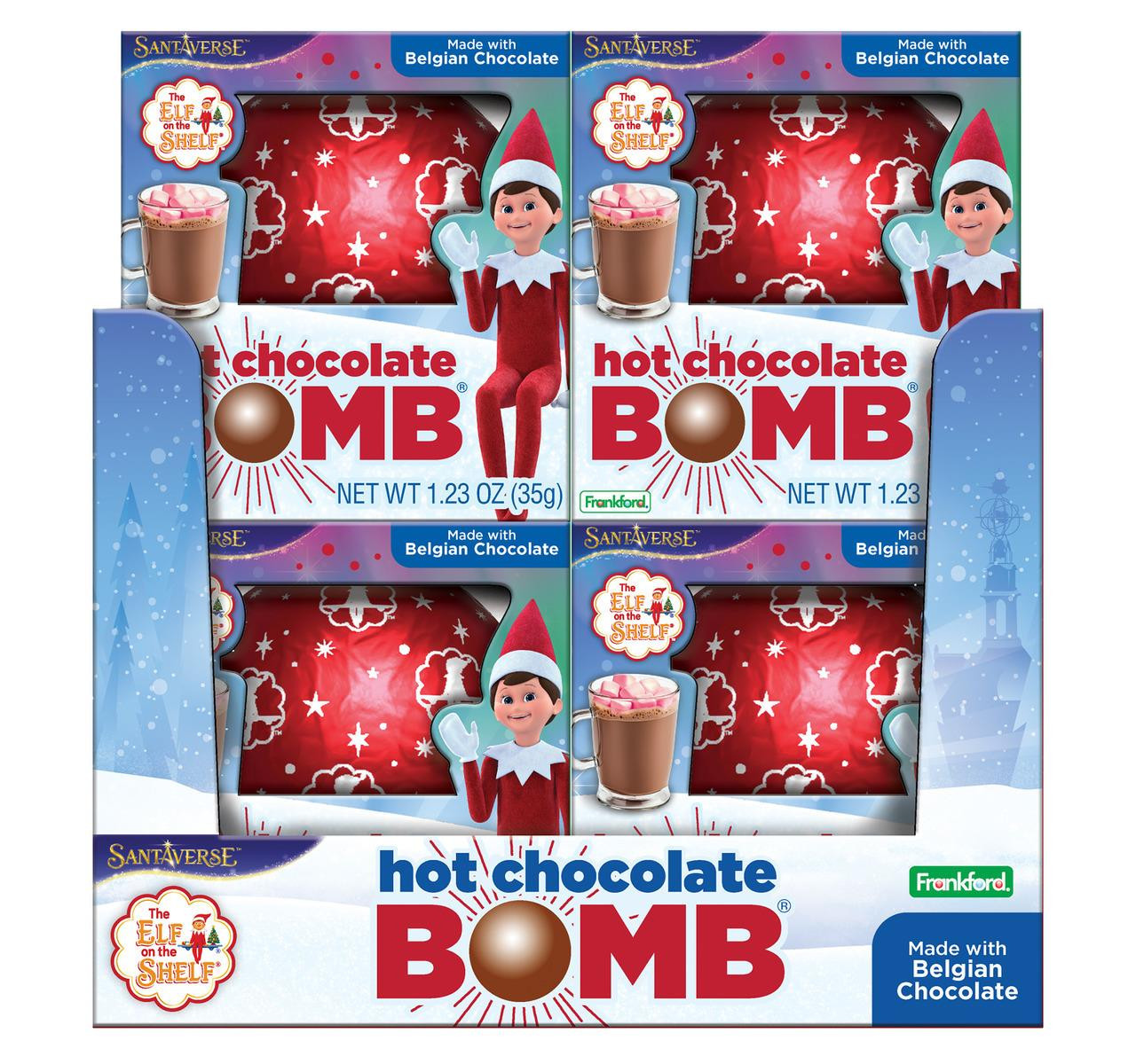 Elf on the Shelf Hot Chocolate Bomb 24/1.23oz