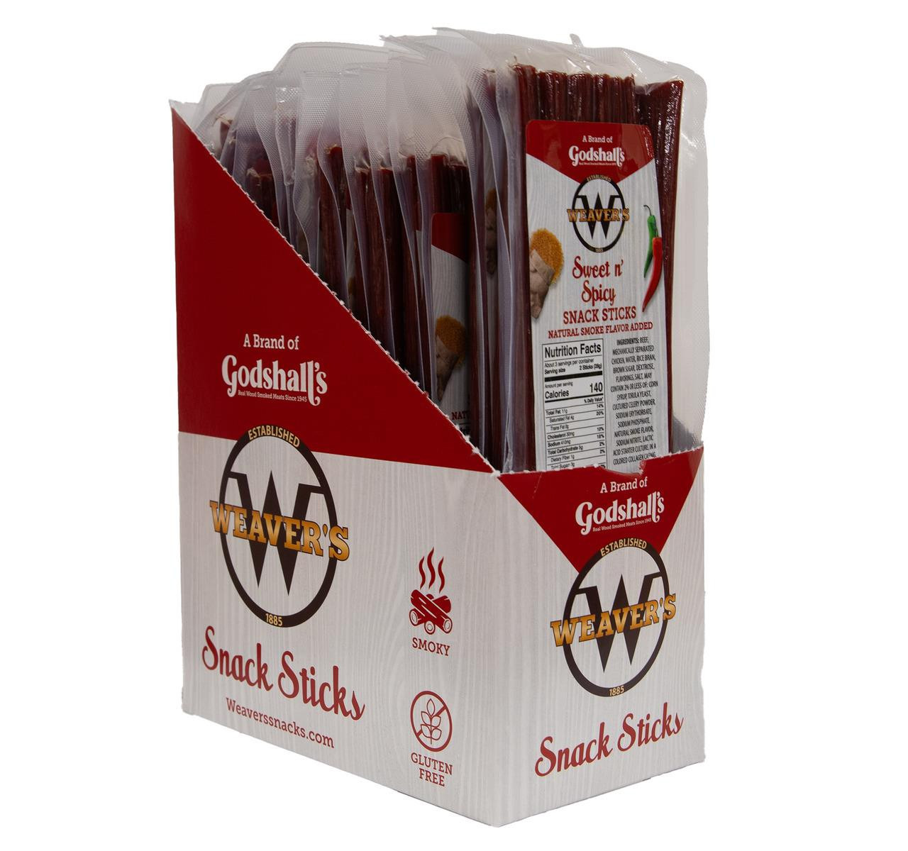 Sweet n' Spicy Snack Sticks 30/6pk