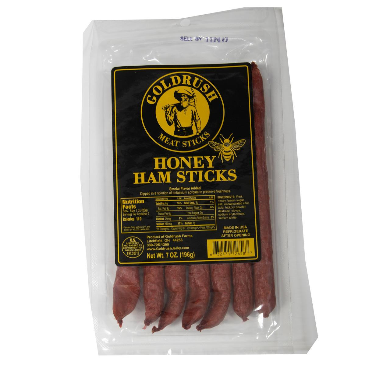 Honey Ham Meat Sticks 12/7oz