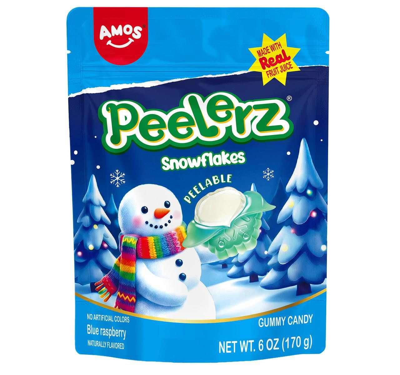 Peelerz Gummy Snowflakes 12/6oz