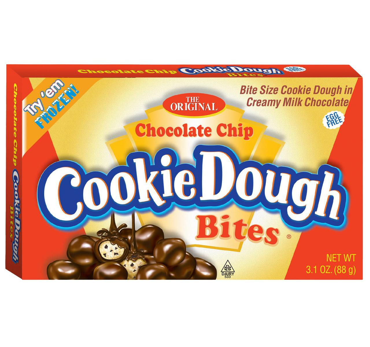 Chocolate Chip Cookie Dough Bites Theater Box 12/3.1oz