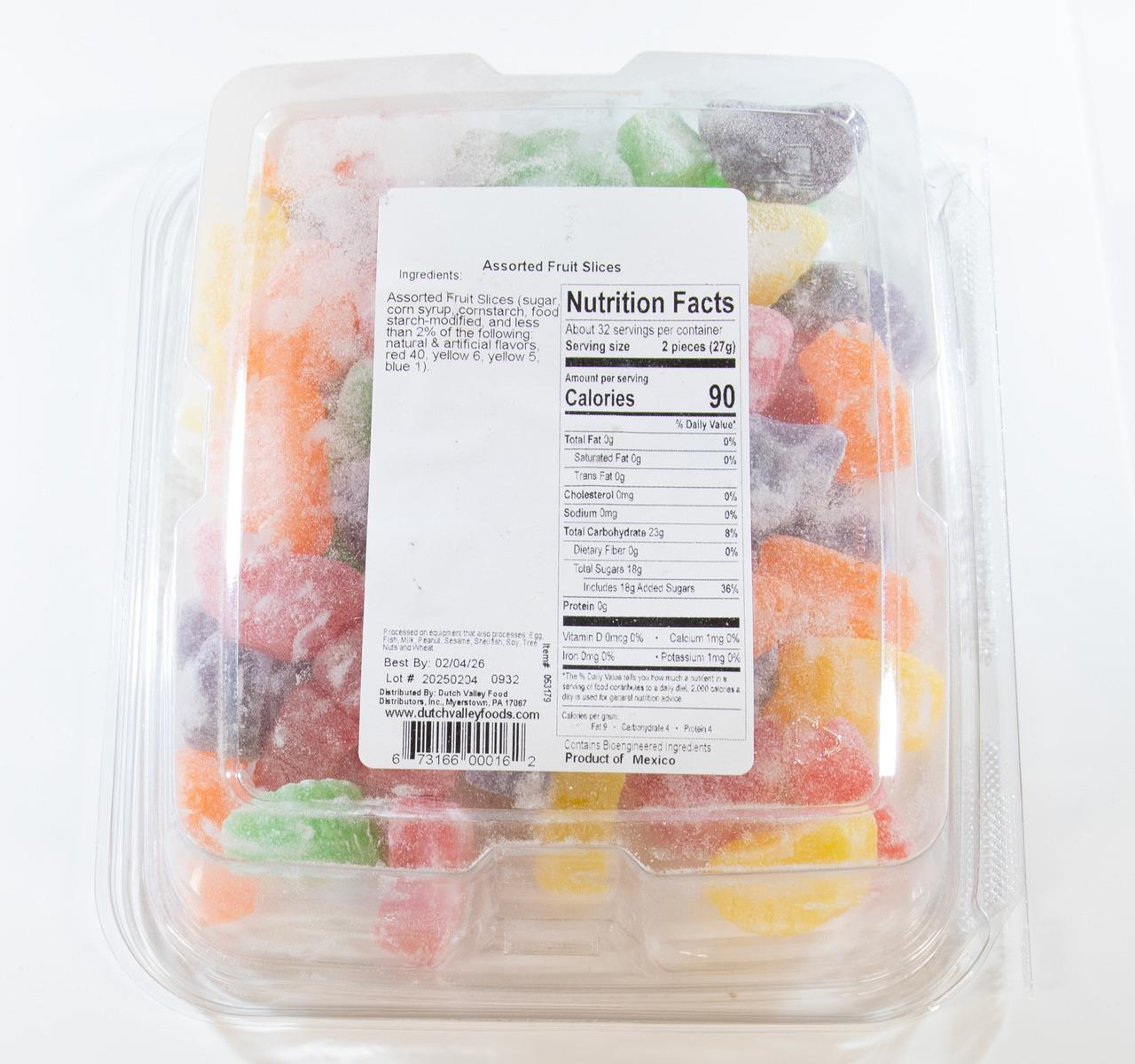 Assorted Fruit Slices 6/30oz