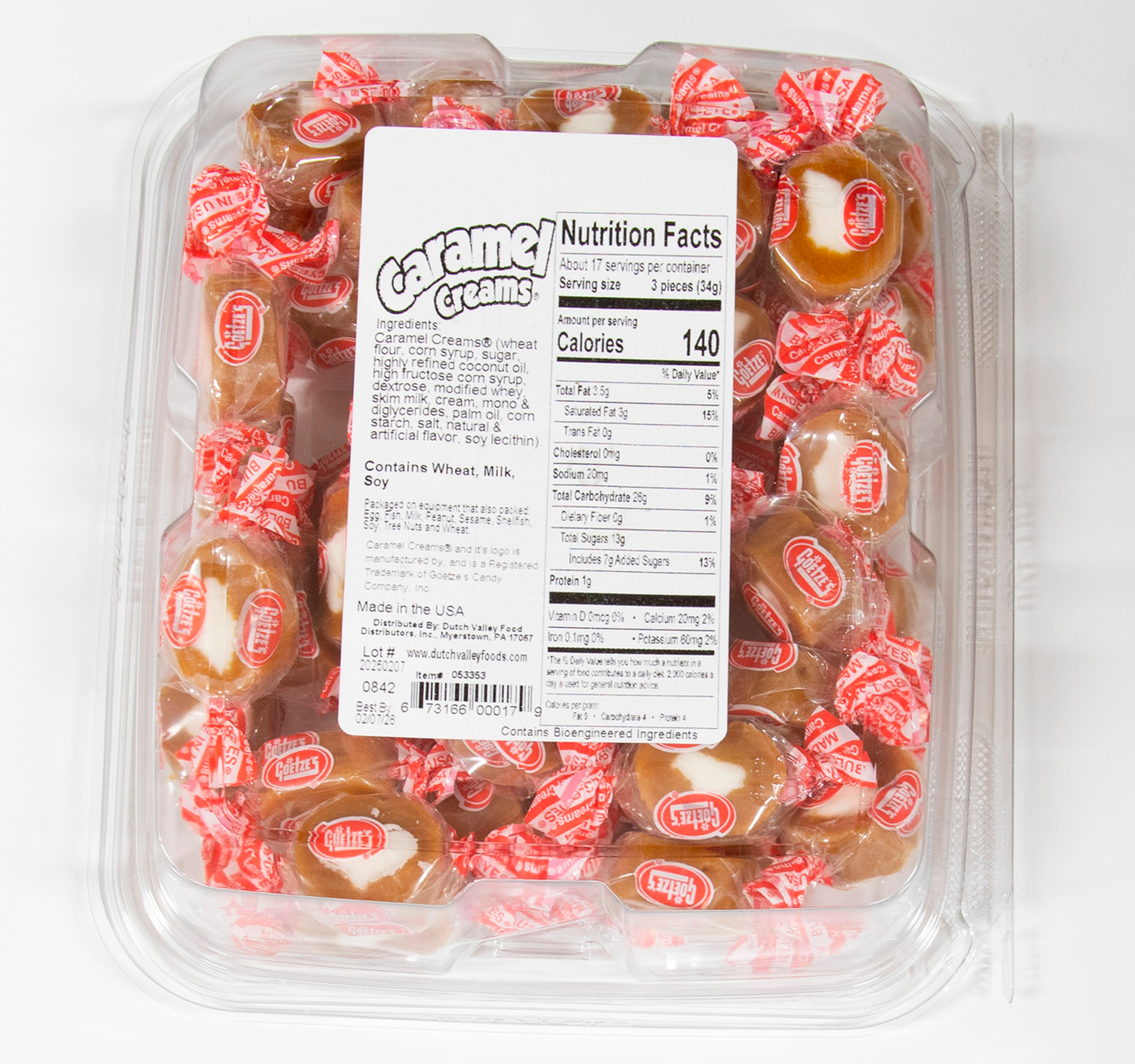 Caramel Creams 6/20oz
