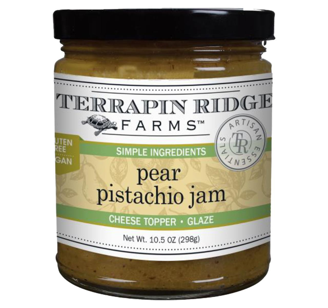 Pear Pistachio Jam 6/11oz
