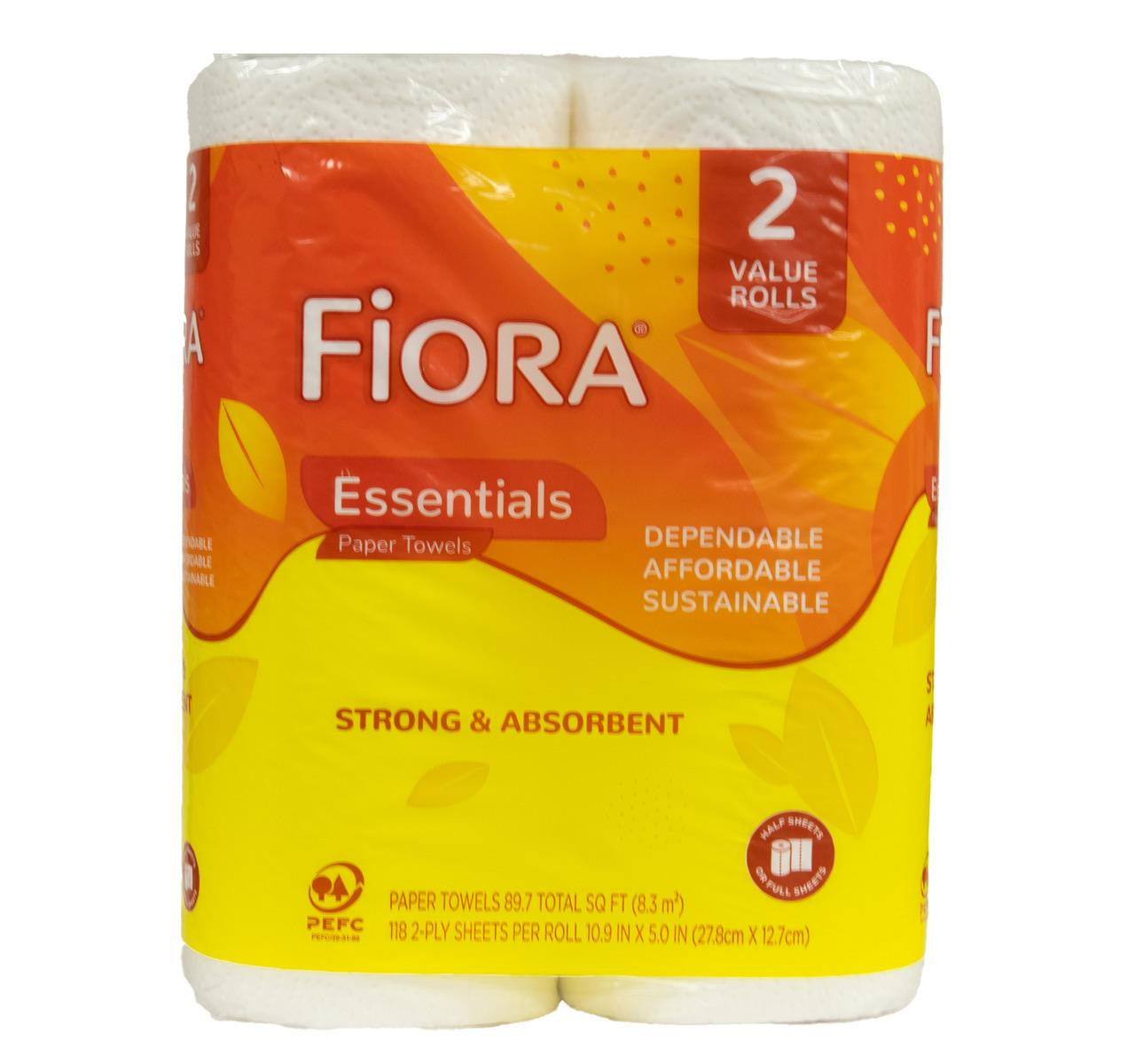 Essentials Paper Towels 12/2pk