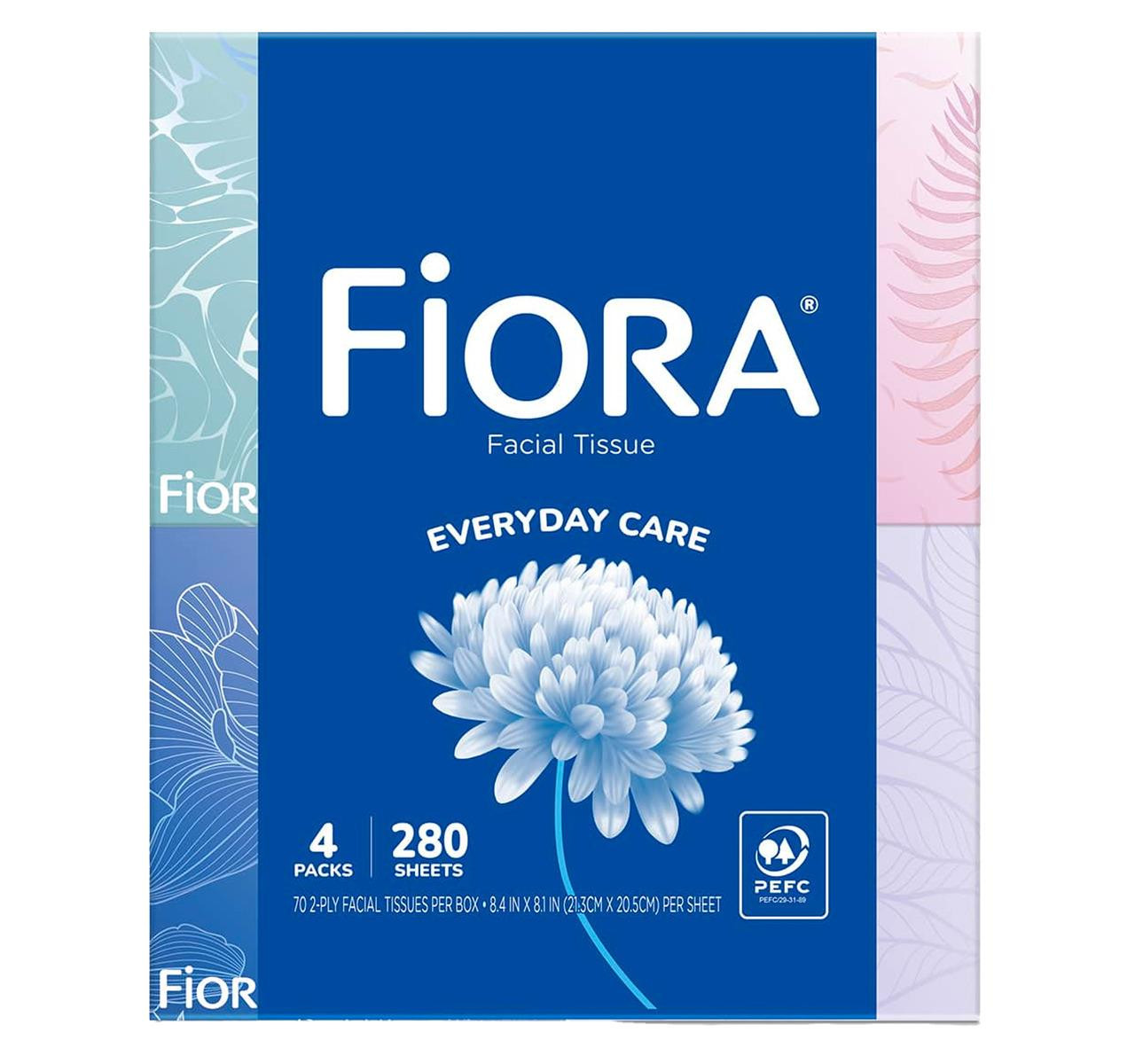 Facial Tissue 6/4pk