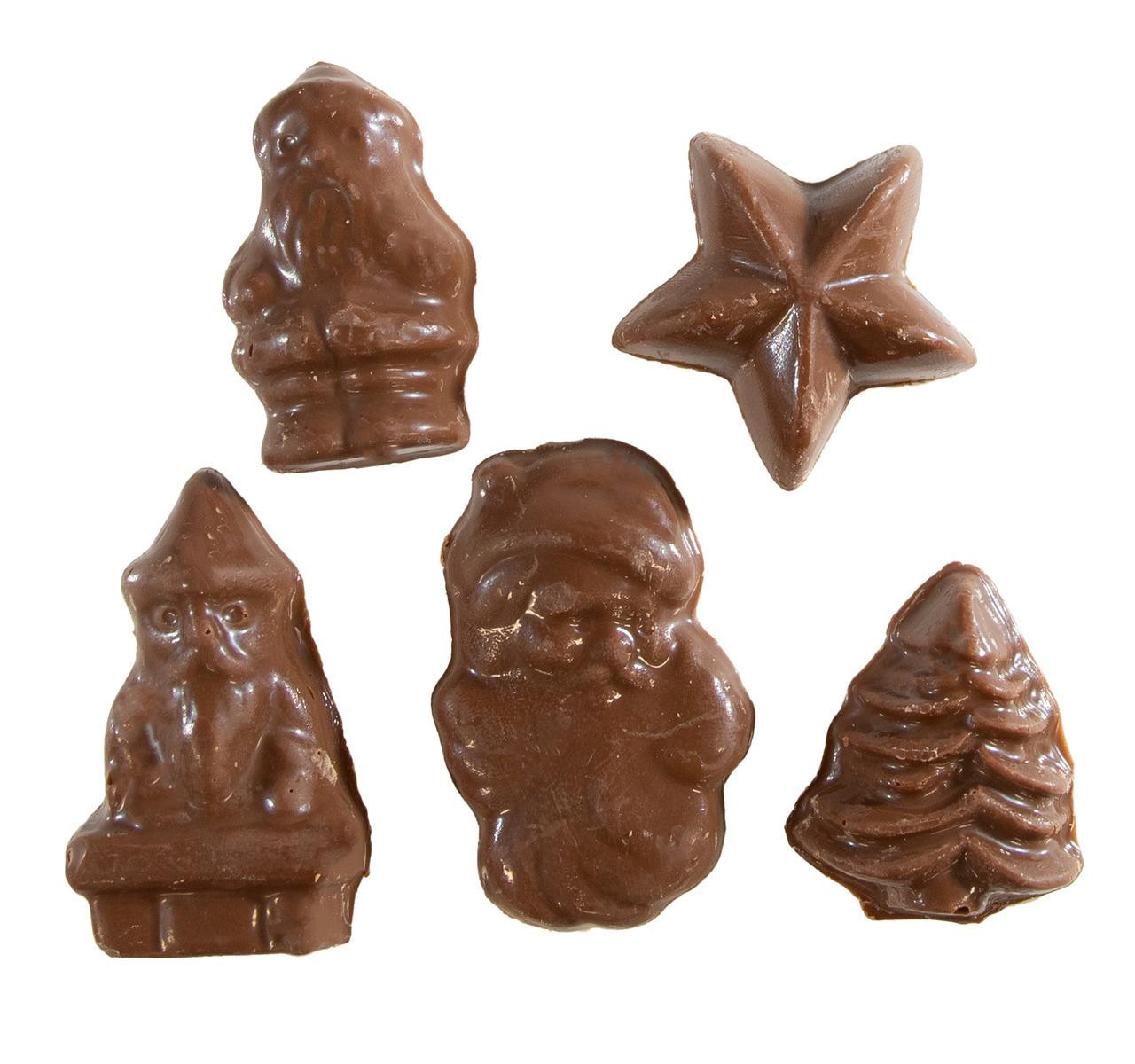 Milk Chocolate Ornaments 4/3lb