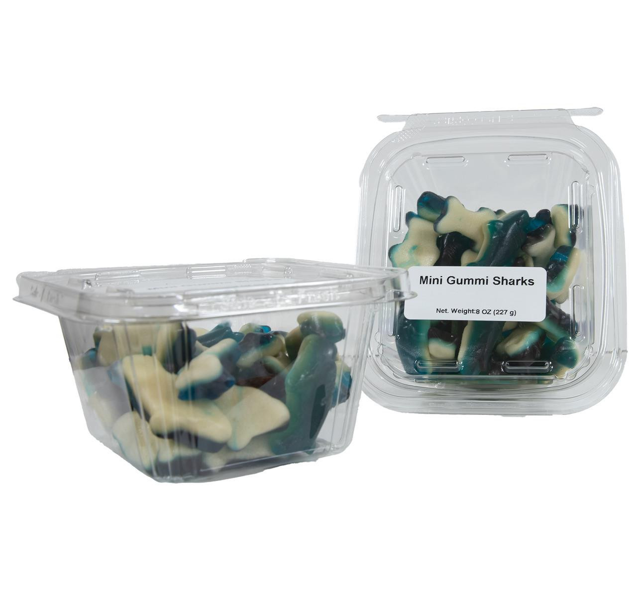Mini Gummi Sharks 12/8oz