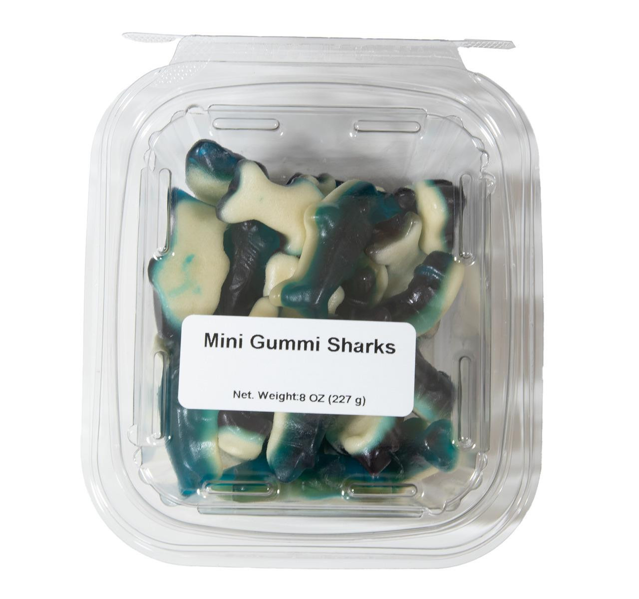 Mini Gummi Sharks 12/8oz