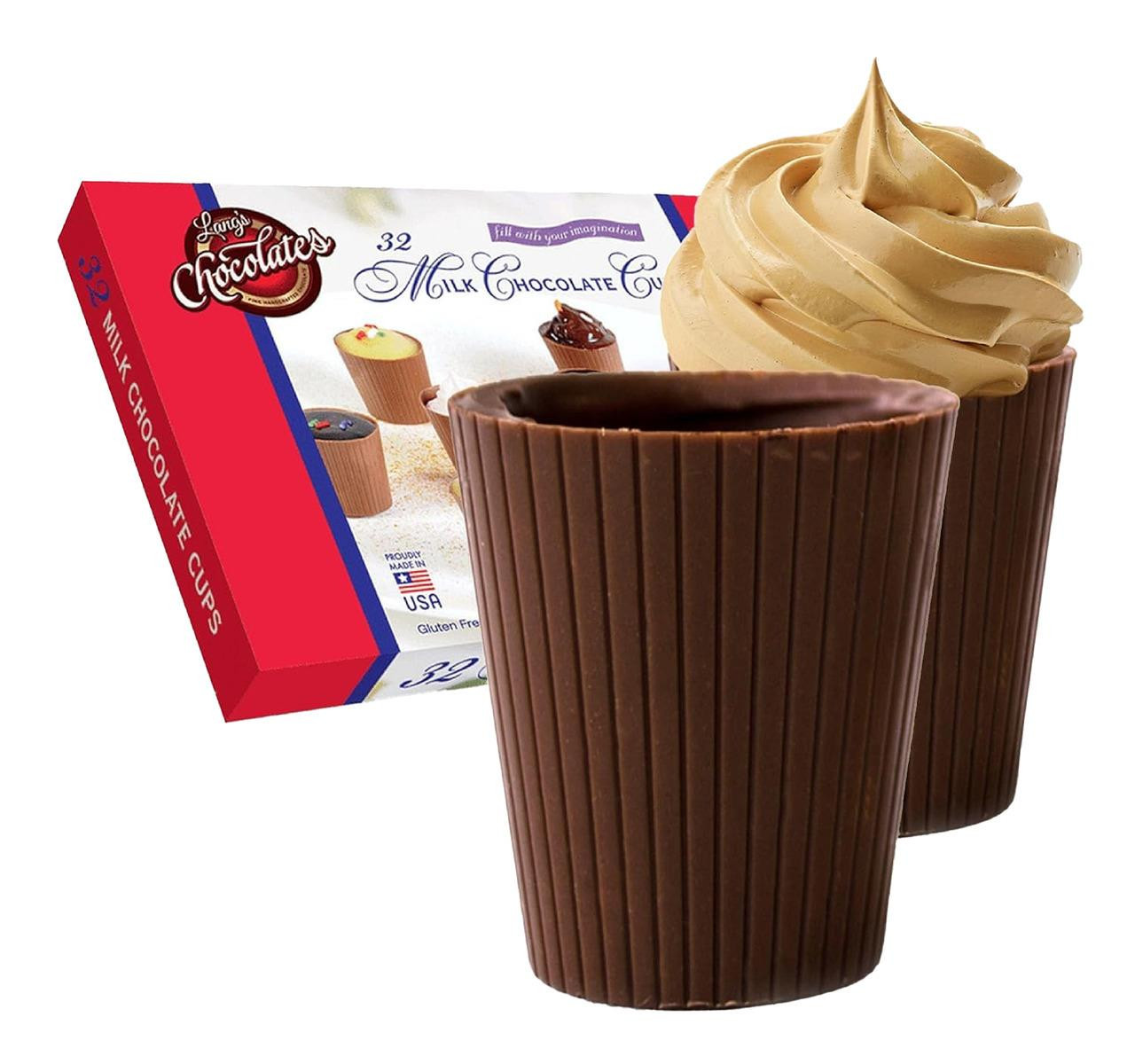 Milk Chocolate Dessert Cups 10/32ct