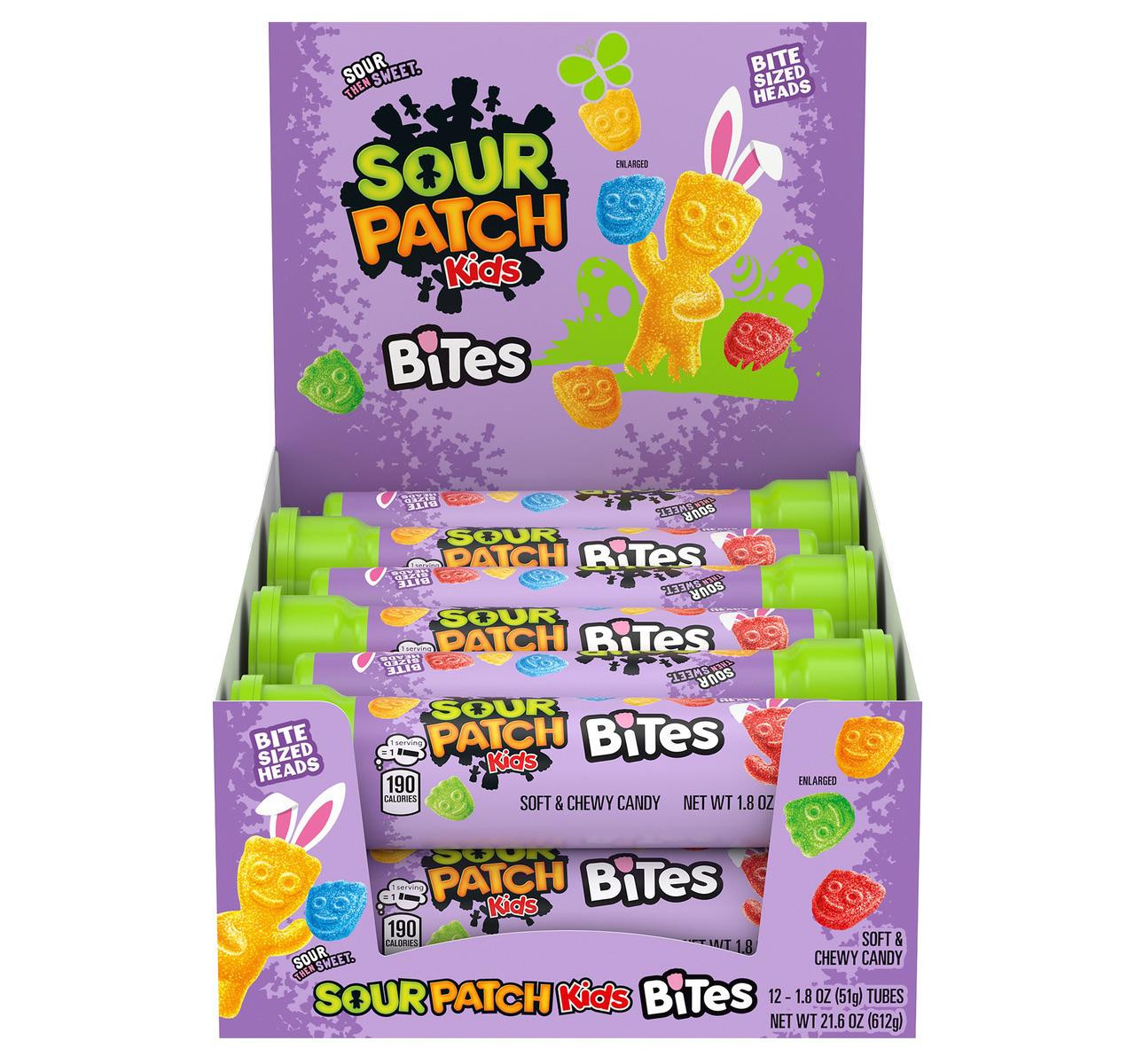 Sour Patch Kids Bites Tube 2-12/1.8oz