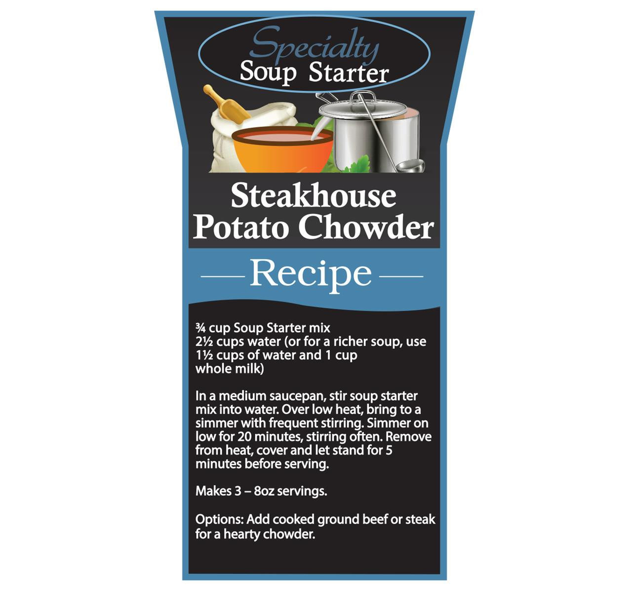 Steakhouse Potato Chowder 5lb
