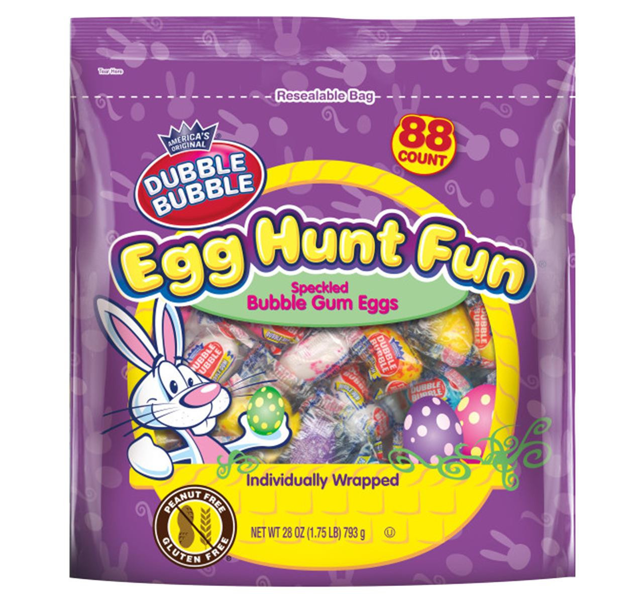 Dubble Bubble Assorted Egg Hunt Fun 12/28oz