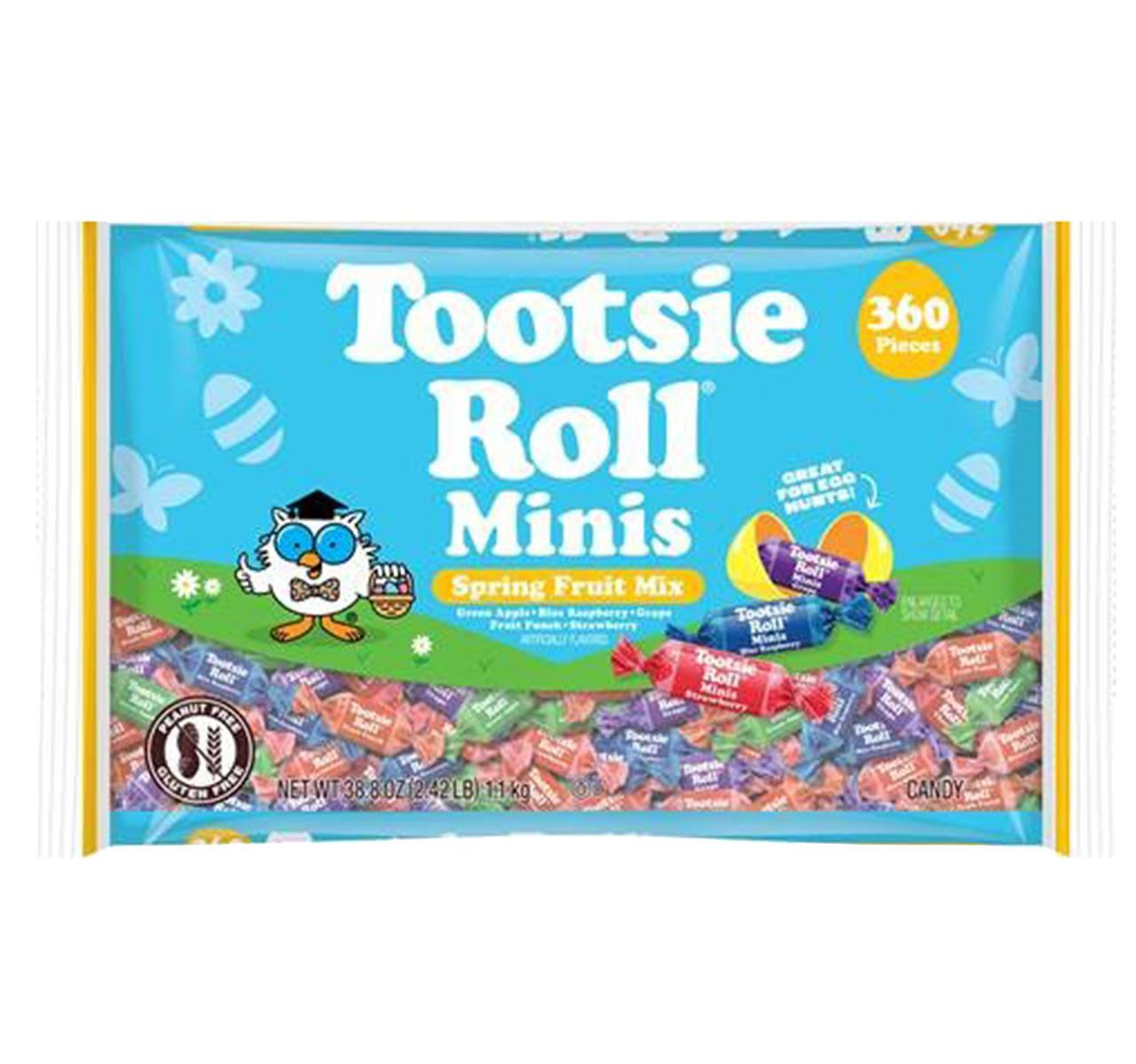 Tootsie Roll Minis Spring Fruit Mix 12/38.8oz