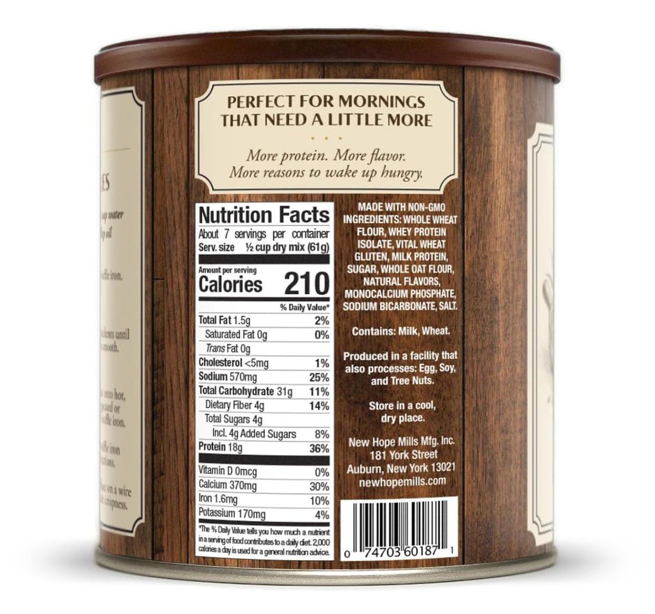 Original Protein Pancake & Waffle Mix 6/16oz