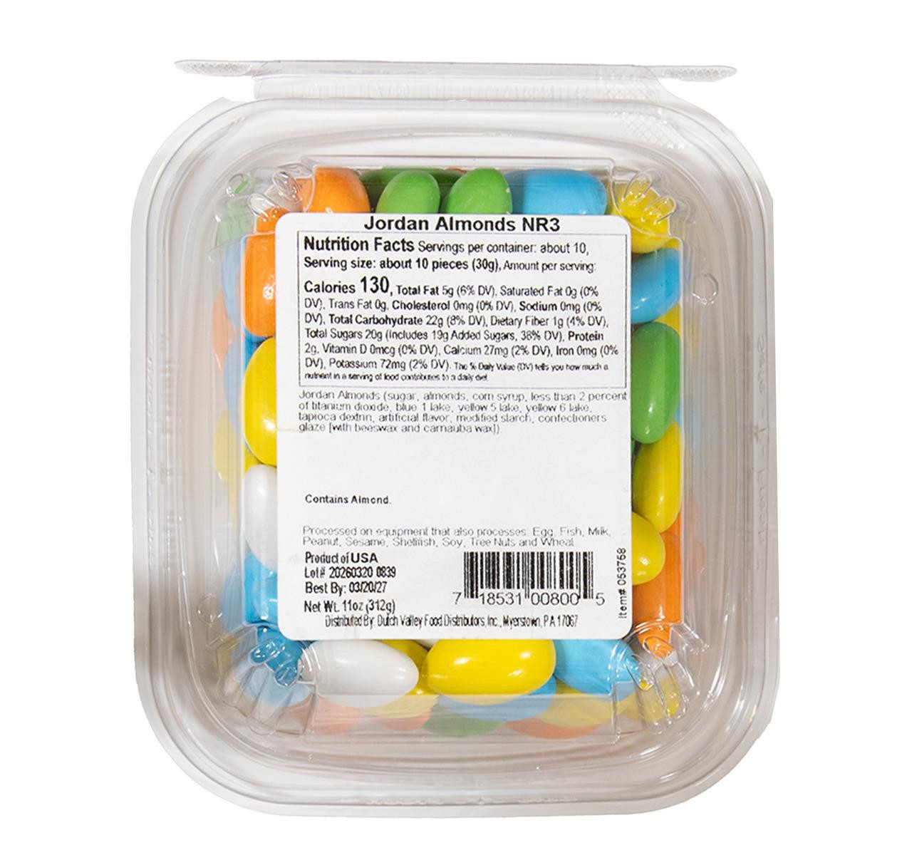 Jordan Almonds NR3 12/11oz
