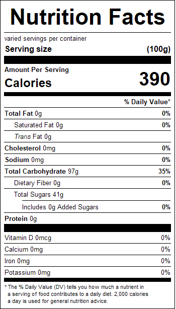 nutrition