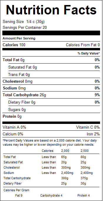 nutrition