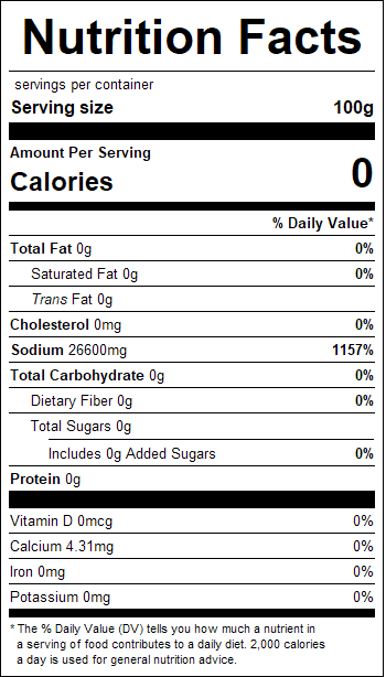 nutrition