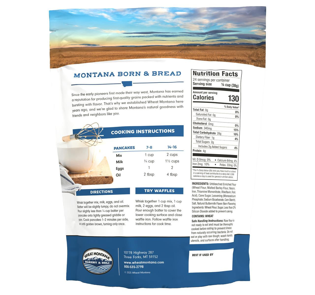 Buttermilk Pancake Mix 8/2lb