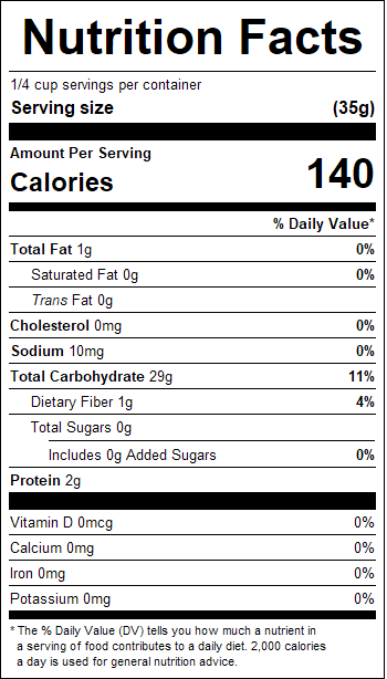 nutrition