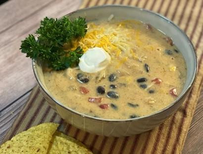 Mexican Chicken Corn Chowder 