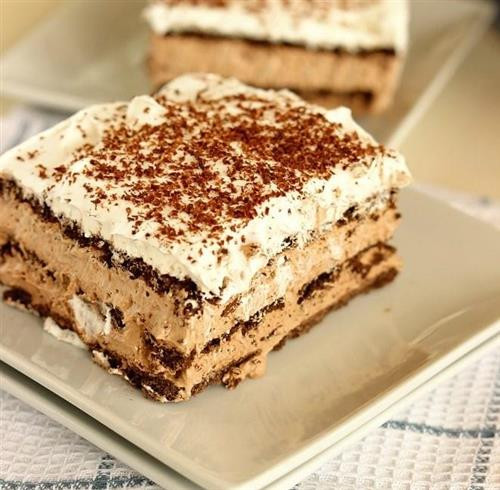 Chocolate Tiramisu Eclair Dessert 