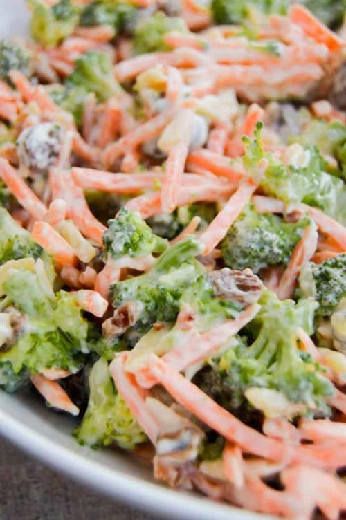 Carrot Broccoli Salad