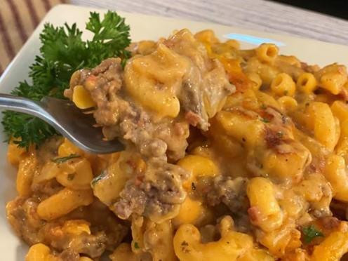 Bacon Cheeseburger Bake 