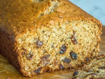 Sticky Bun Oatmeal Quick Bread